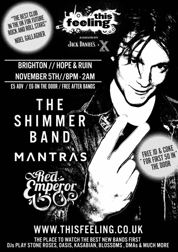 GIG ANNOUNCEMENT: The Shimmer Band